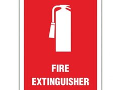 FIRE EXTINGUISHER SIGNAGE